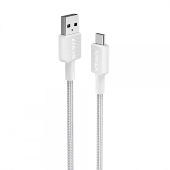 Cablu Anker 322 USB-A USB-C 0.91m alb 