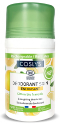 Deodorant BIO energizant cu parfum de lamaie Coslys 