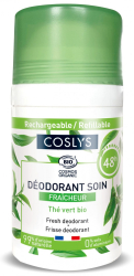 Deodorant BIO proaspat cu parfum de ceai verde si menta Coslys 