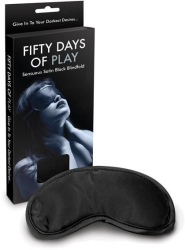 Fifty day of Play - Masca Satin Neagra 