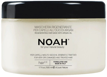 Masca regeneranta cu ulei de argan pentru par foarte uscat 2.3 Noah 500 ml 