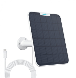 Panou solar cu mufa USB-C pentru camerele de supraveghere Reolink 