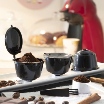 Set de 3 capsule de cafea reutilizabile