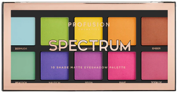 Spectrum Paleta Farduri Vegane 10 Nuante Profusion Cosmetics 103 GR 