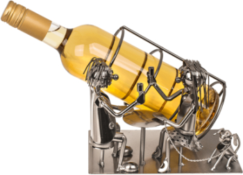 Suport sticle vin Cuplu la terasa 
