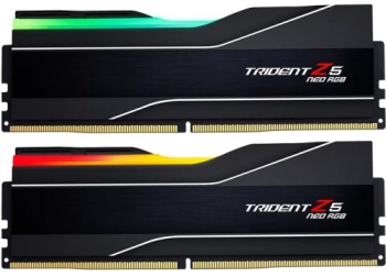 Kit Memorie G.Skill Trident Z5 Neo RGB Black AMD EXPO 32GB, DDR5-6400Mhz, CL32, Dual Channel 