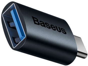 Adaptor Baseus Ingenuity Mini OTG USB-C USB-A 3.1 albastru 