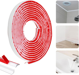 Banda decorativa autoadeziva QINERSAW 5 mx12 mm pentru margini - RESIGILAT 