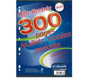 Caiet de caligrafie Clairefontaine 9333C de 150 de foi Perforat A4 21 x 29 7 cm - NOU 