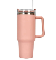 Cana termica RZXBB din otel inoxidabil cu pai 1200 ml - RESIGILAT 
