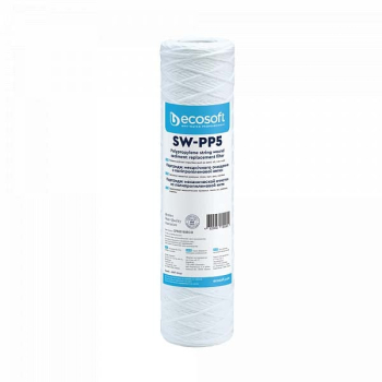 Cartus filtrant apa din polipropilena fir infasurat ECOSOFT 2 5 X 10 