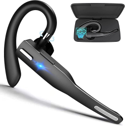 Casca Bluetooth Wireless TWS YYK-525 BT 5.0 HandsFree Reducerea zgomotului Compatibilitate Universala Cutie de incarcare Negru/Argintiu 