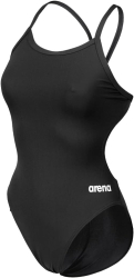 Costum de baie intreg pentru femei Arena Challenge Solid negru 42 - OUTLET 
