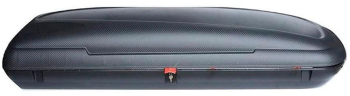 Cutie portbagaj Carbon Look 320L Neagra 131x77x34