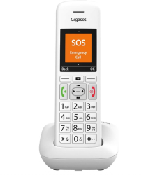 DECT Gigaset E390 Extensie telefon Alb - RESIGIALT 