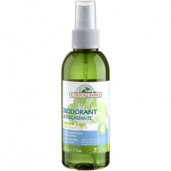 Deodorant spray purificator cu flori de tei si salvie Corpore Sano 150 ml 