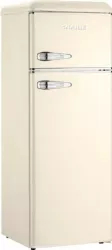 Frigider cu 2 usi Retro Snaige FR27SM-PRC30F3 252 l Clasa E H 173 vanilla