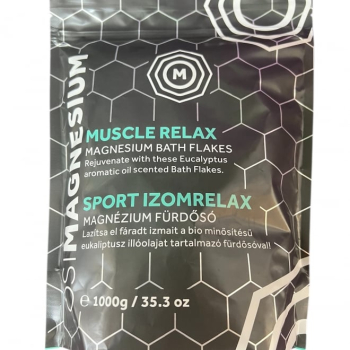 Fulgi de baie Muscle Relax cu magneziu si eucalipt - 1000gr 