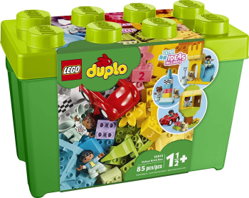 LEGO DUPLO - Cutie Deluxe in forma de caramida 10914 85 piese