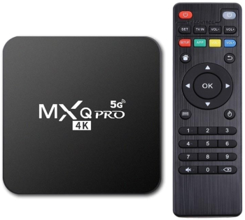 Mini PC TV Box Techstar® MXQ PRO UltraHD 4K Quad-Core 64 Bit. 8GB RAM 128GB ROM 5G Wireless Ethernet Android 10 