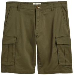 Pantaloni scurti cargo Gant Relaxed Mid verde W30 - OUTLET 