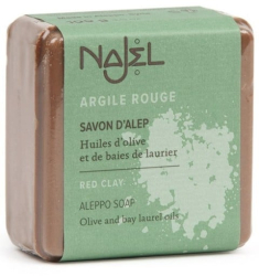 Sapun de Alep cu argila rosie 100 g 