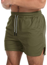 Short Sport pentru Barbati Verde - L 