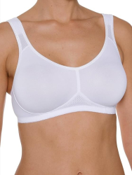 Sutien bustiera sport pentru femei DORINA Flex alb Marimea 95C - OUTLET 