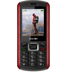 Telefon mobil Beafon AL560 EU001BR 16 GB 2.4 Inches Negru Rosu - RESIGILAT 