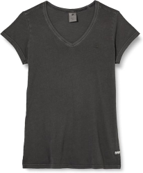 Tricou cu maneca scurta G-Star RAW Eyben Slim cu decolteu in V pentru femei S - OUTLET 