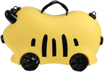 Troller Copii Tip Albina &ndash Valiza Ride-On de Calatorie Cabin Approved 52x21x32 cm 