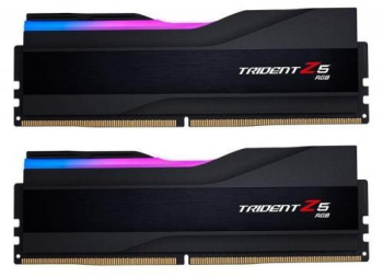 Kit Memorie G.Skill Trident Z5 RGB Black Intel XMP 3.0, 96GB, DDR5-6400MHz, CL32, Dual Channel 