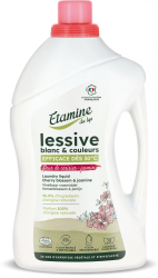 Detergent BIO rufe albe si colorate parfum flori de cires si iasomie Etamine 