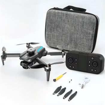 Drona cu camera dubla pentru incepatori copii sau adulti HexaCraft Model SkyviKING Tip vehicul aerian QuadCopter cu 2 Camere Quad HD Se 