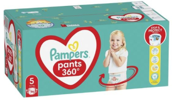 Scutece-chilotel Pampers Pants Mega Box Marimea 5 12-17 kg 96 buc