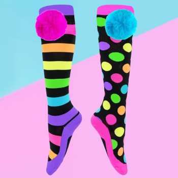 Sosete lungi colorate Madmia pentru fete fantasy Liquorice 6-99 ani 