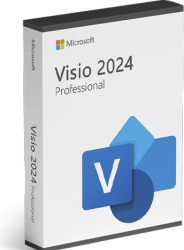 Visio Pro 2024 Retail - Licenta Permanenta cu asociere cont Microsoft 
