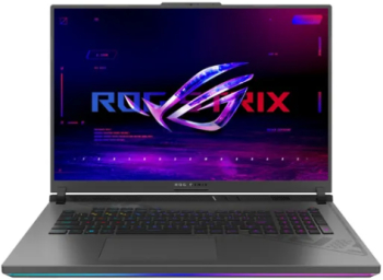 Laptop gaming ASUS ROG Strix G18 G814PP AMD Ryzen 9 8940HX 32GB DDR5 1TB SSD GeForce RTX 5070 8GB FHD+ 144Hz No OS Eclipse Gray laptop laptopuri notebook ultrabook