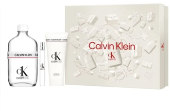 Calvin Klein Set Calvin Klein Everyone Zero Unisex Eau De Toilette 200ml + Gel De Dus 100ml + Eau De Toilette 10ml 