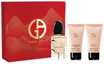 Giorgio Armani Set Armani Si Femei Eau De Parfum 50ml + Lotiune Corp 50ml + Gel Dus 50ml 