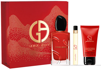 Giorgio Armani Set Armani Si Passione Femei Eau de Parfum 100ml + Eau de Parfum 10ml + Lotiune de Corp 50ml 