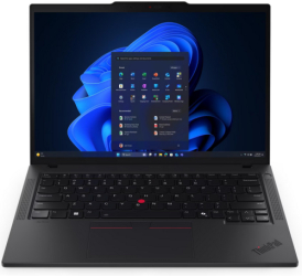 Laptop Lenovo ThinkPad T14 Gen 6 Intel Core Ultra 7 255U 14 inch RAM 16GB SSD 1TB Intel Graphics Windows 11 Pro Black laptop laptopuri notebook ultrabook