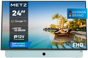 Televizoare - Televizor portabil METZ LED 24MPE7000Y 60 cm Smart Google TV Full HD Clasa E (Model 2025)
