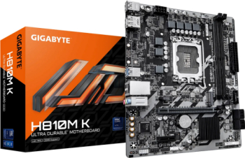 Placa de baza GIGABYTE H810M K, Intel H810, LGA 1851, mATX, DDR5