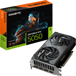 Placa video GIGABYTE NVIDIA GeForce RTX 5050 WINDFORCE OC 8GB GDDR6 128 bit 