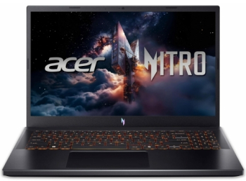 Laptop gaming Acer Nitro V15 ANV15-52 Intel Core i5-13420H 16GB DDR4 512GB SSD GeForce RTX 5050 8GB FHD IPS 165Hz No OS Obsidian Black laptop laptopuri notebook ultrabook