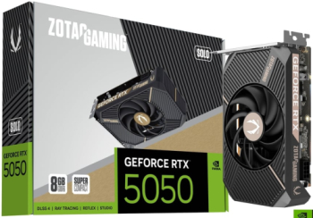 Placa video Zotac nVidia GeForce RTX 5050 SOLO 8GB GDDR6 128 bit 