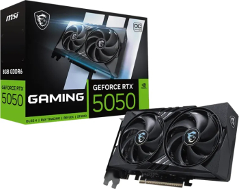 Placa video MSI NVIDIA GeForce RTX 5050 GAMING OC 8GB GDDR6 128 bit