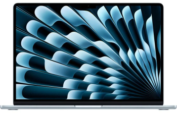 Laptop Apple MacBook Air 13 Liquid Retina Apple M4 chip 10-core CPU 24GB 512GB SSD Apple M4 10-core GPU macOS Sky Blue laptop laptopuri notebook ultrabook