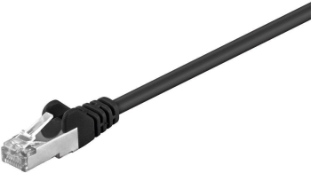 Cablu FTP negru CAT5e 0.5m Goobay cabluri componente